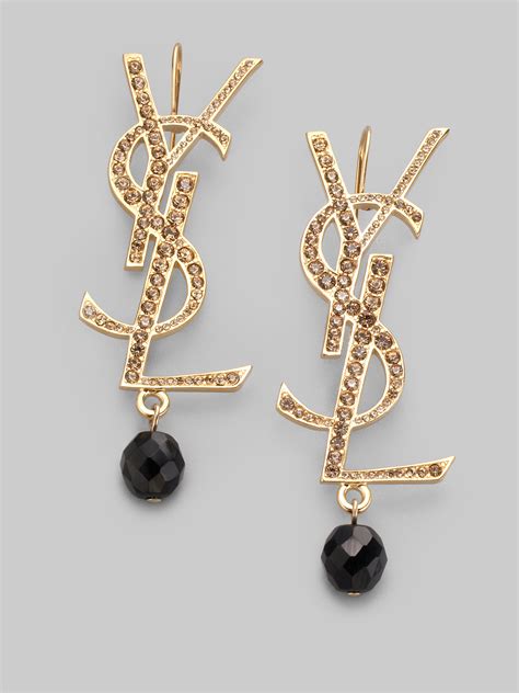 ysl men's earrings